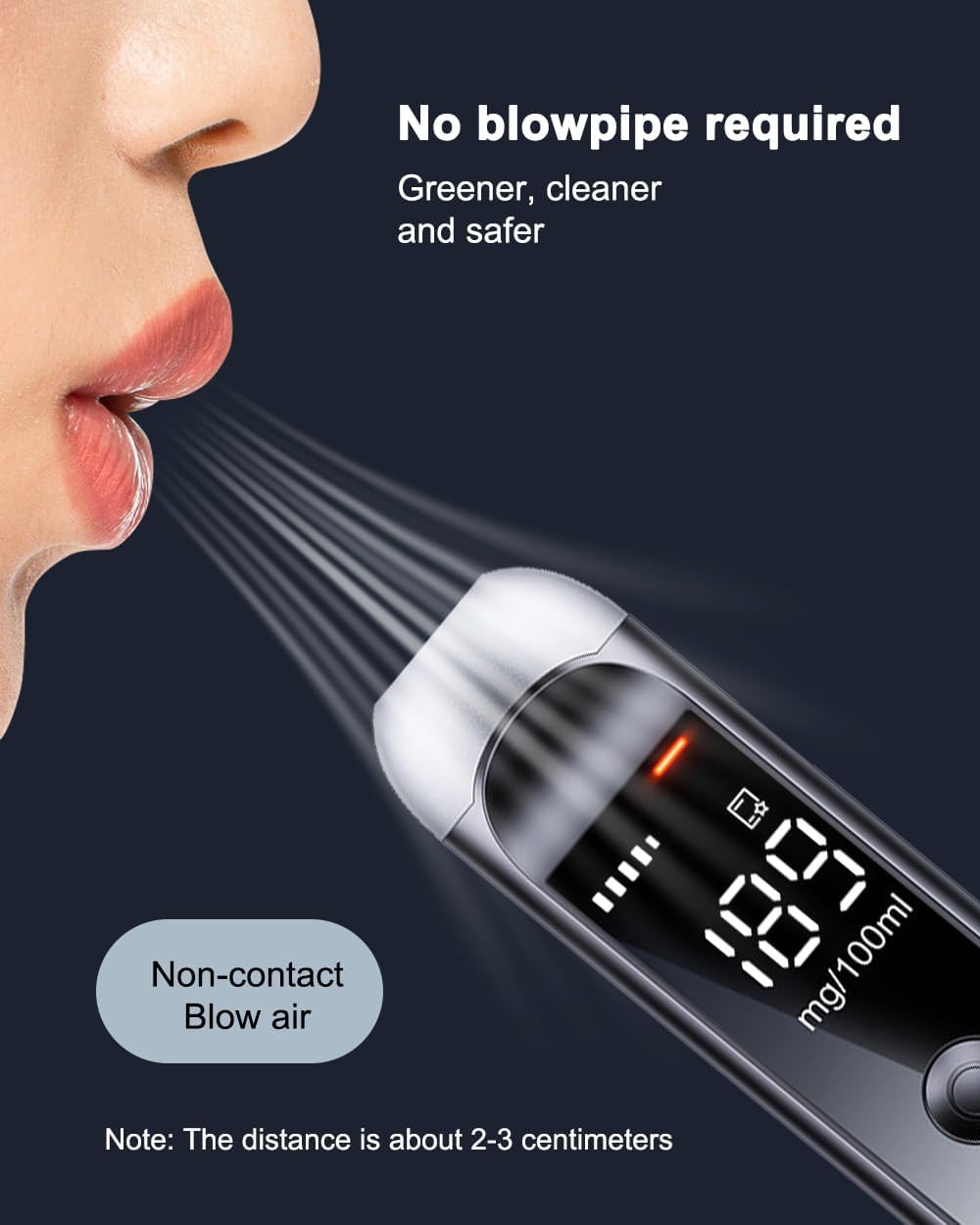 Portable Digital Breathalyzer — Professional Accuracy